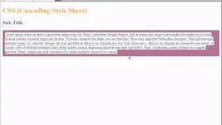 CSS in XHTML - 12