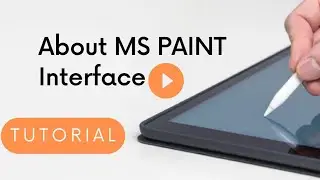 About paint program interface|ms paint tutorial🎨🖌️