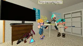Frist Gameplay (Ninjala) (Editing Splatoon textbox)