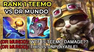 Dr. Mundo is UNPLAYABLE into Teemo