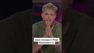 Jake Paul’s Message to Floyd Mayweather…. #shorts #jakepaul #youtubeboxing #floydmayweather #ksi