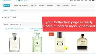 Create products collections with AbanteCart and publish to sites