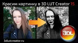 Красим картинку в 3D LUT Creator, выпуск 15