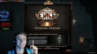 Path of Exile, The Forbidden Sanctum. NEW League Stream!!!