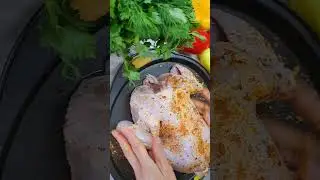 Наша курочка на ужин!!!😋😋😋 Быстро и вкусно))) Когда нужно быстро, самый классный вариант)))👍👍👍