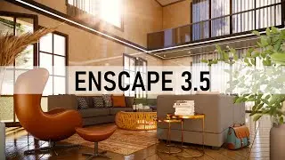 ENSCAPE 3.5 TUTORIAL: Realistic Interior Rendering - Sharp Renders