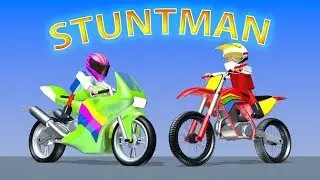 Stuntman Moto  Show - AlexKidsTV