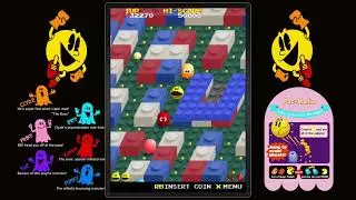 Pac-man Museum Pac-mania