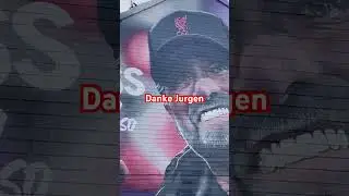 Jurgen Klopp Liverpool FC wall mural