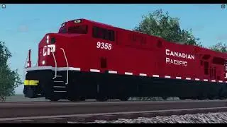 canadian pacific bulkhead hopper train consist