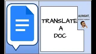 How to Translate a Google Document