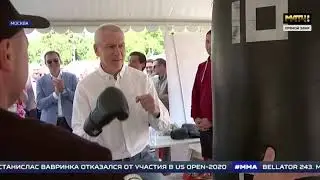 Министр спорта принял участие в турнире "Ударная десятка"