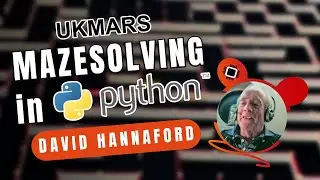 UKMARS January presentation showed us how to build a maze-solving Micromouse using Python.