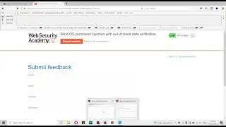 Lab: OS command injection, simple case | OS command injection | Portswigger lab