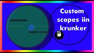 how to add custom scopes in krunker (not clickbait) !!!