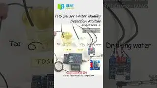 #Shorts TDS Sensor Water Quality Detection Module BM25S4021 with BMduino  #arduino #modules