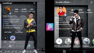 Instagram Profile Photo Editing In Picsart | PicsArt Instagram 3d Trading Photo Editing 2020