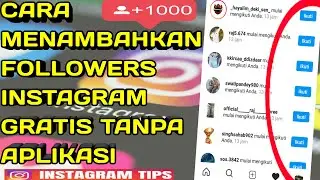 cara menambah followers instagram gratis