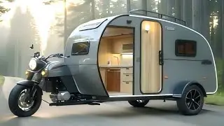 Shocking New Camper Tricycle RV 2026 – The Future of Travel on Three Wheels!
