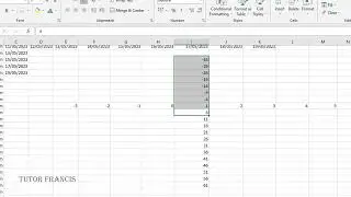 Create and Manipulate data in MS Excel using auto filling functionalities