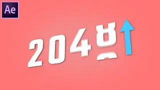 Number Counting in After Effects | Using Animate Option | Easy Method | AE Tutorials