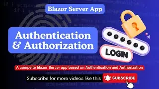 Blazor Server Authentication and Authorization - Complete Tutorial Simplest way Urdu/Hindi