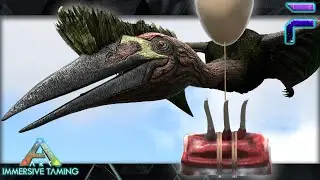 Taming a Quetzal with Balloons?!- Modded Ark: Immersive Taming E15