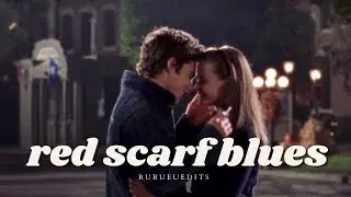 red scarf blues || rory & jess (all too well (taylor's version) by taylor swift)
