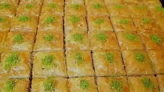 Пахлаваи 🇹🇷 Турки 👌🍽️Беҳтарин ширини ҳаст ҳатман омода кунед.