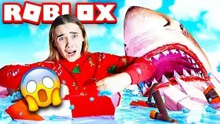 НА МЕНЯ НАПАЛ АДСКИЙ Симулятор АКУЛЫ В РОБЛОКС | ROBLOX