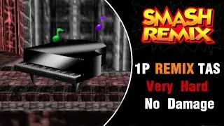 Smash Remix [TAS] - Mad Piano Remix Mode (Very Hard, No Damage)