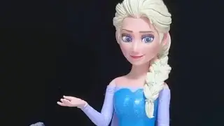 wow so beautiful /Frozen Elsa clay #clay #video #amazing #love #frozen #movie #beautiful #best