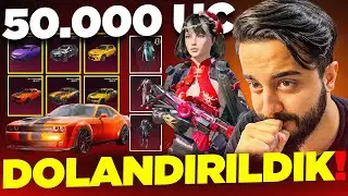 ÇİNDEN GELİR GELMEZ 50 BİN UC DOLANDIRILDIK! PUBG Mobile