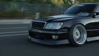 Bag Riders Super Low Suspension on Taylor's Lexus LS 400