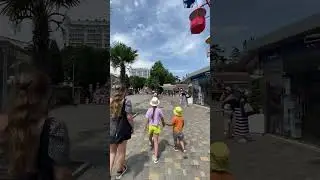 Пальмы 🌴 фонтаны ⛲️ в Крыму, Алушта