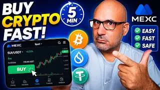 How to Buy Cryptocurrency on an Exchange in 5 mins! (Crypto Over 40)