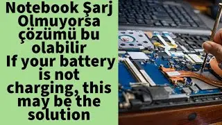 If your laptop battery is not charging, this may be the solution
