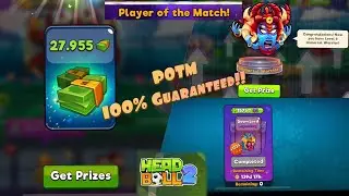 Head Ball 2! POTM - 100% Guaranteed !! Doom Lord -6, Immortal Warrior-6, 27K Manager Cash! 🔥🔥🔥