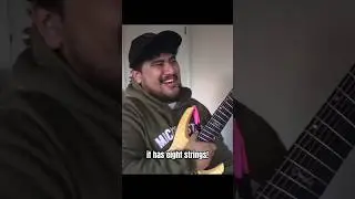 When you buy an 8 string guitar #comedy #comedyshorts #guitar #metal #djent