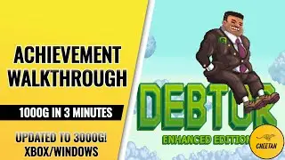 Debtor - UPDATED TO 3000G! Achievement Walkthrough (1000G IN 3 MINUTES) Xbox/Windows Stack