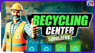 Como ter Empresa de Reciclagem - Recycling Center Simulator Demo