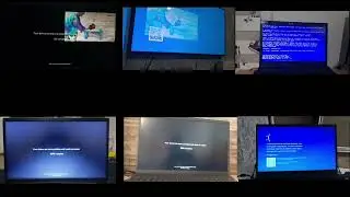 Side By Side Angry Musician Destroys Guitar Has BSOD