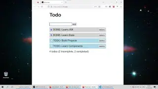 React Course, part 8.1: Todo List App (Guided Exercise)