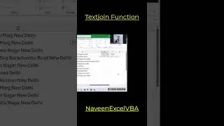 textjoin excel formula #viralvideo #virtalshorts #shorts #short #viral #microsoftexcel #excelformula