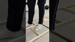 с носка на пятку ходьба задом на координационной лестнице, улучшение навыков ходьбы