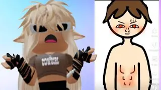 Reaction to the most inadequate TYANka from Alena in Roblox. Part 2