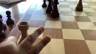 This chess piece does not fall over 🤣