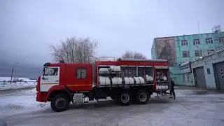 Новый пожарный автомобиль