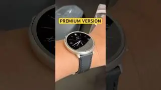 SAPPHIRE GLASS, STAINLESS STEEL & LEATHER | AMAZFIT ACTIVE 2 PREMIUM VERSION