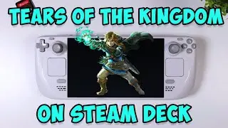 How to Play Tears of the Kingdom on Steam Deck @ Locked 30 FPS * GUIDE *
